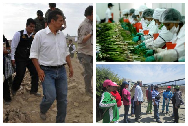 Humala en Ica: Su deuda con los trabajadores de la agroexportación