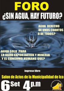 Foro del Agua