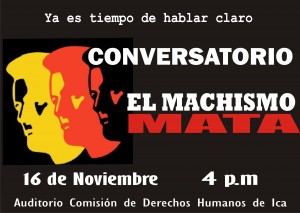 Coversatorio: el machismo mata