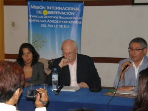 Crecimiento económico y disminución de la pobreza no han mejorado calidad de vida y condiciones de trabajo en Ica