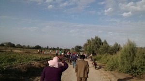 Agricultores y pobladores de Ocucaje en vigilia por el Agua