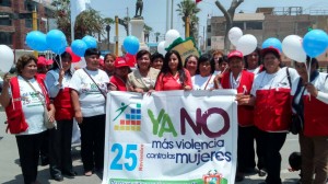 no más violencia contra la mujer chincha