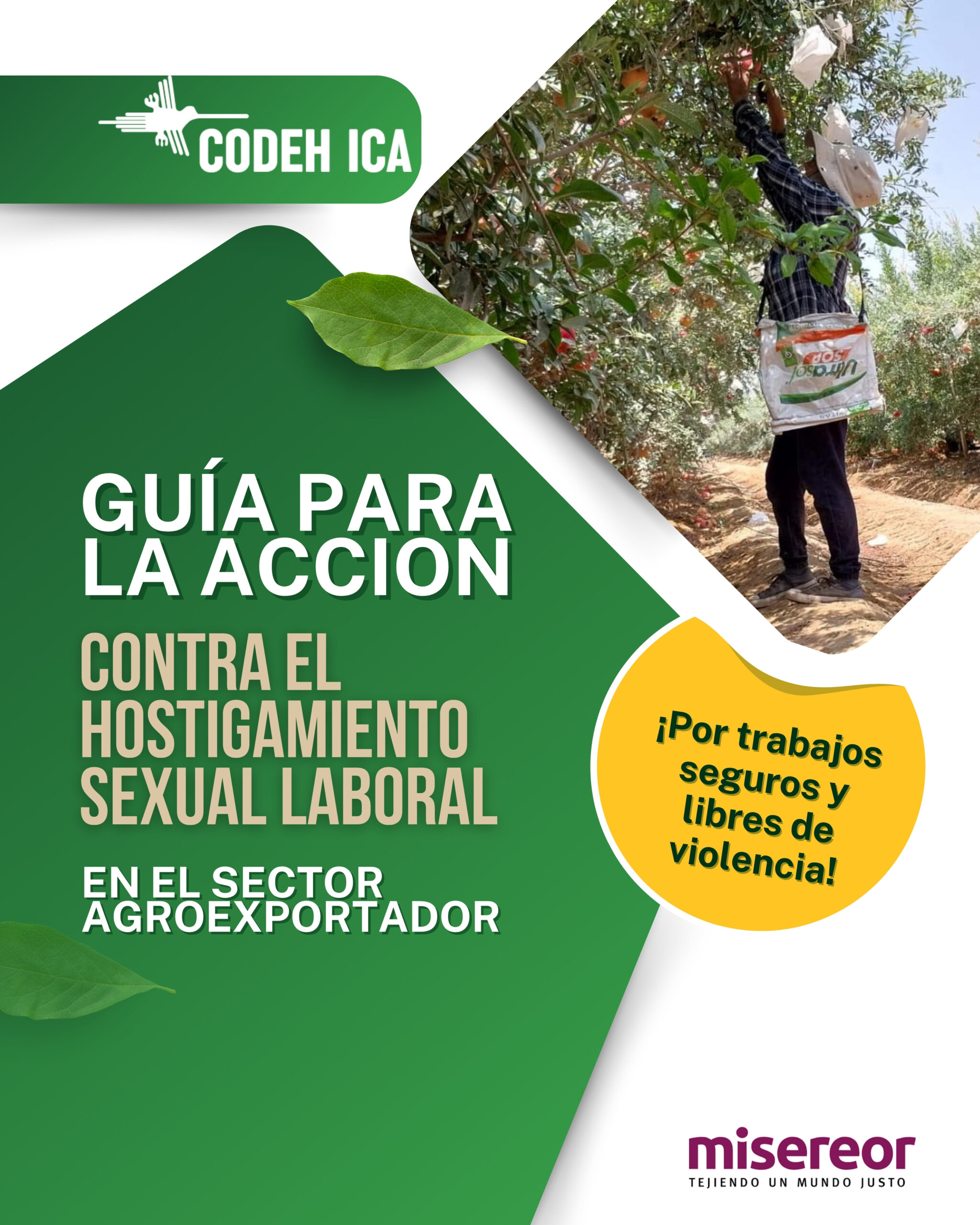 GUIA PARA LA ACCION CONTRA EL HOSTIGAMIENTO SEXUAL LABORAL EN EL SECTOR AGROEXPORTADOR